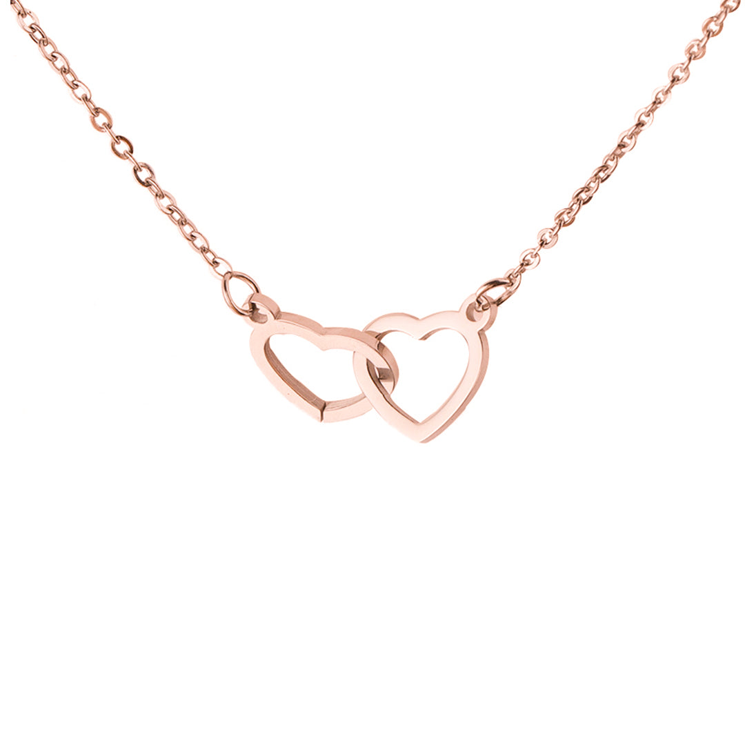 Coffret Ourson avec Collier Gravé & Rose Éternelle