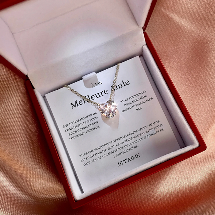 Coffret Collier "À Ma Meilleure Amie"