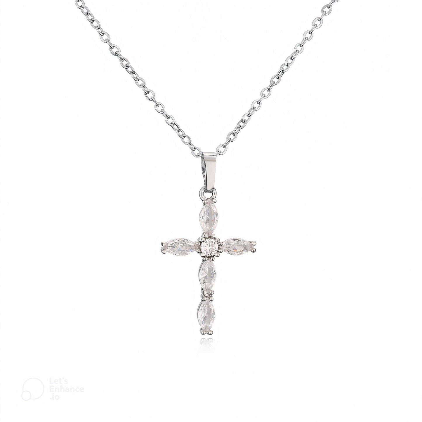 Collier Croix Chrétien Irène