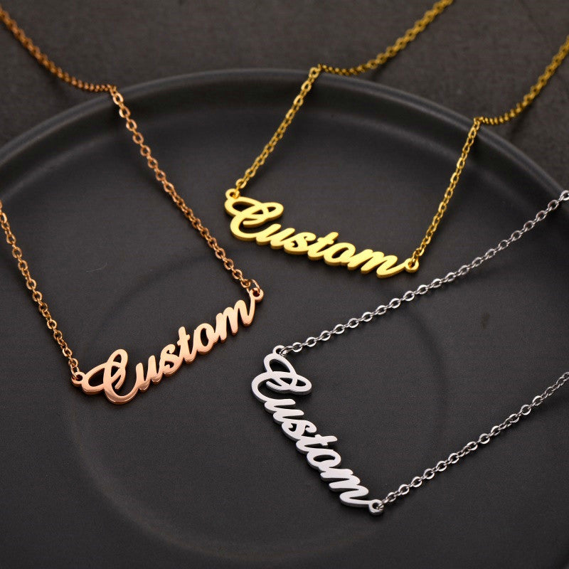 Wearitlove™ Personalized Name Necklace/Bracelet/Anklet/Ring/Earring