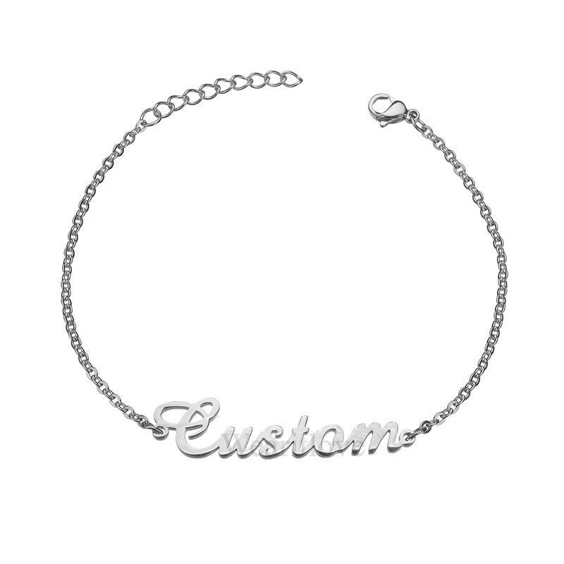 Wearitlove™ Personalized Name Necklace/Bracelet/Anklet/Ring/Earring
