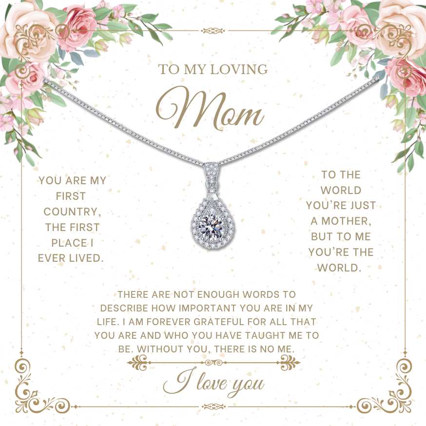 Love Diamond Necklace For Loving Mom