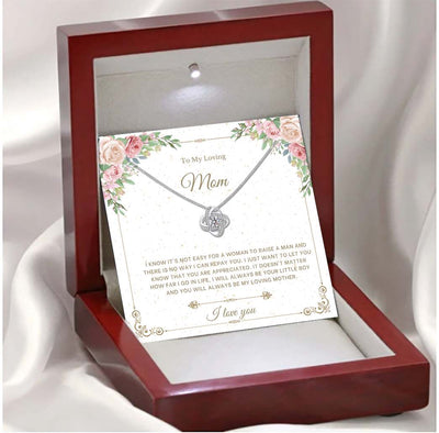 Love Diamond Necklace For Loving Mom