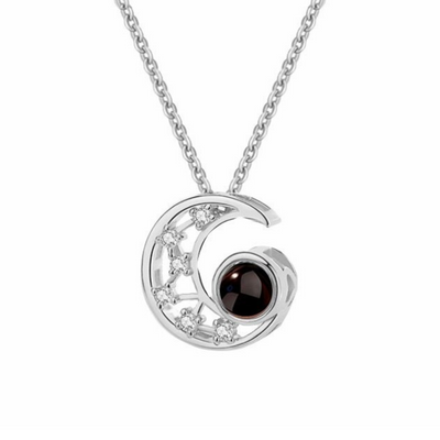 Wearitlove™ Personalized Moon Necklace