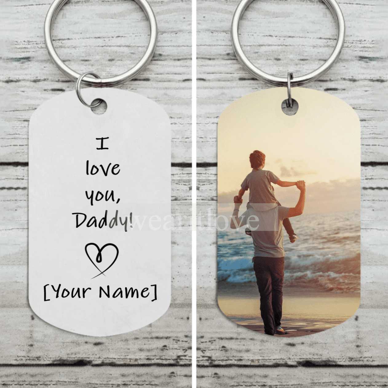 Wearitlove™ Personalized Photo Keychain - Best Gift for Your Loved Ones