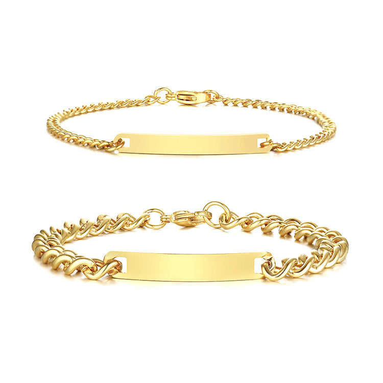 Wearitlove™ Engraved Love Couple Bracelets