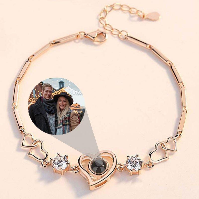 Wearitlove™ Personalized Heart to Heart Bracelet