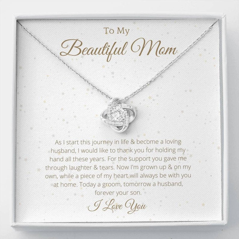 Love Diamond Necklace For Mom