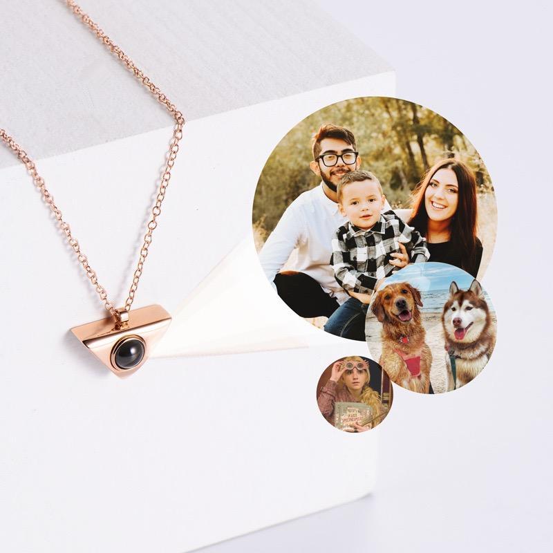 Wearitlove™ Personalized Triangle Necklace