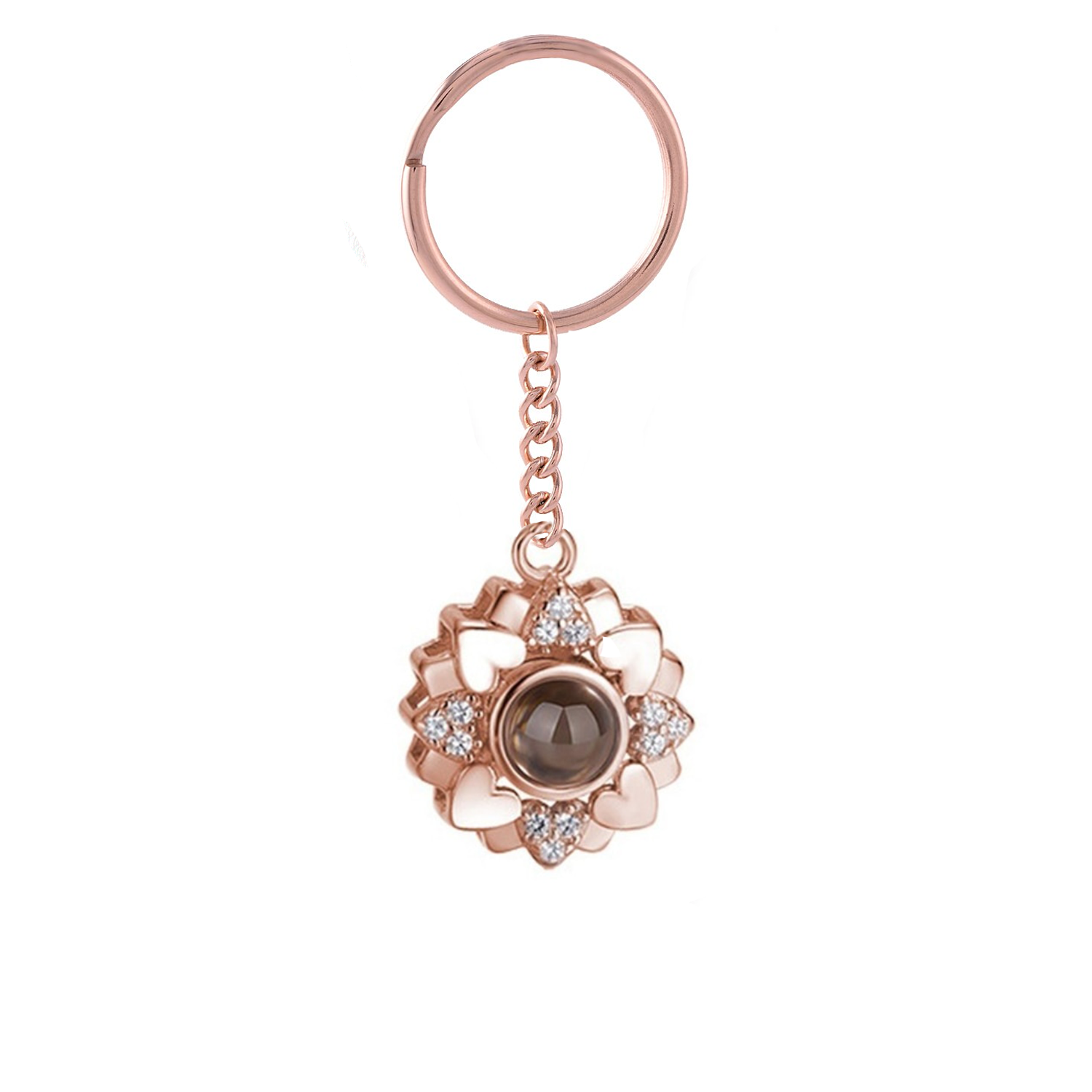 Wearitlove™ Personalized Flower Keychain